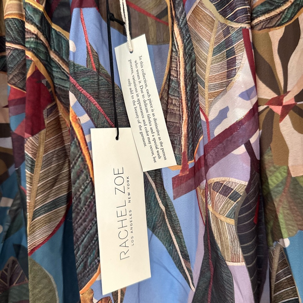 Tropical Print Maxi Skirt - Picture 2 of 4